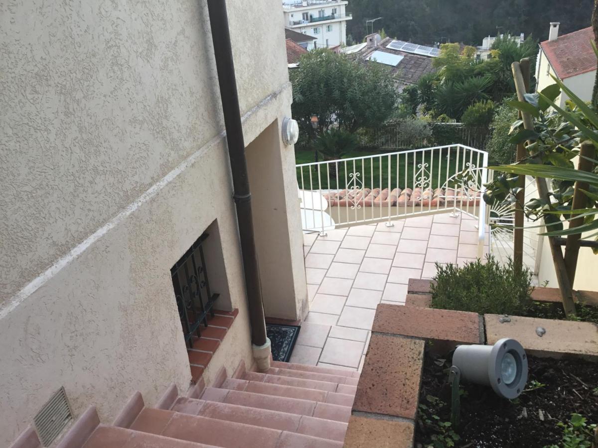 Villa Paradiso, Logement Avec Piscine, Nice Nord Bagian luar foto