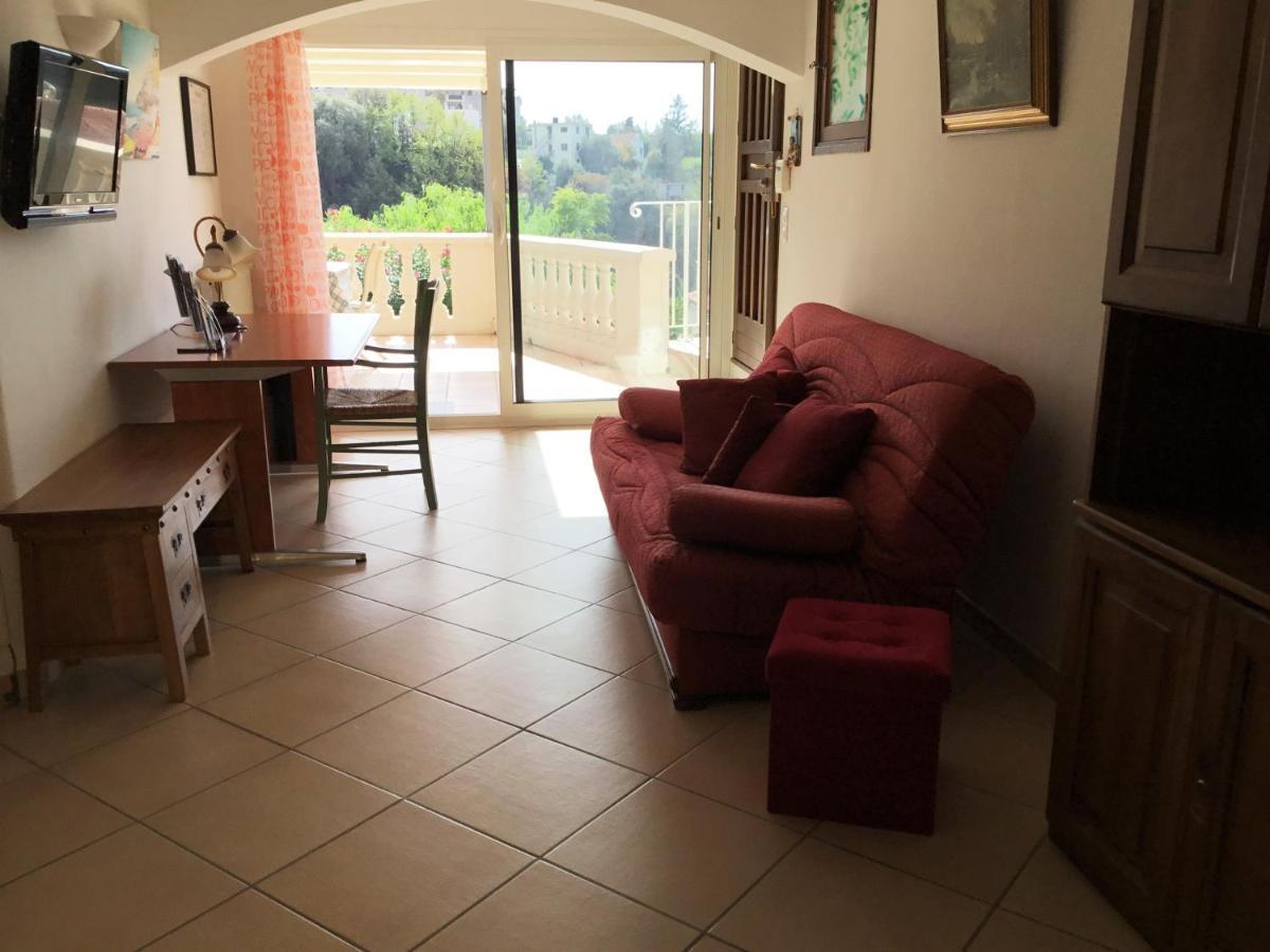Villa Paradiso, Logement Avec Piscine, Nice Nord Bagian luar foto