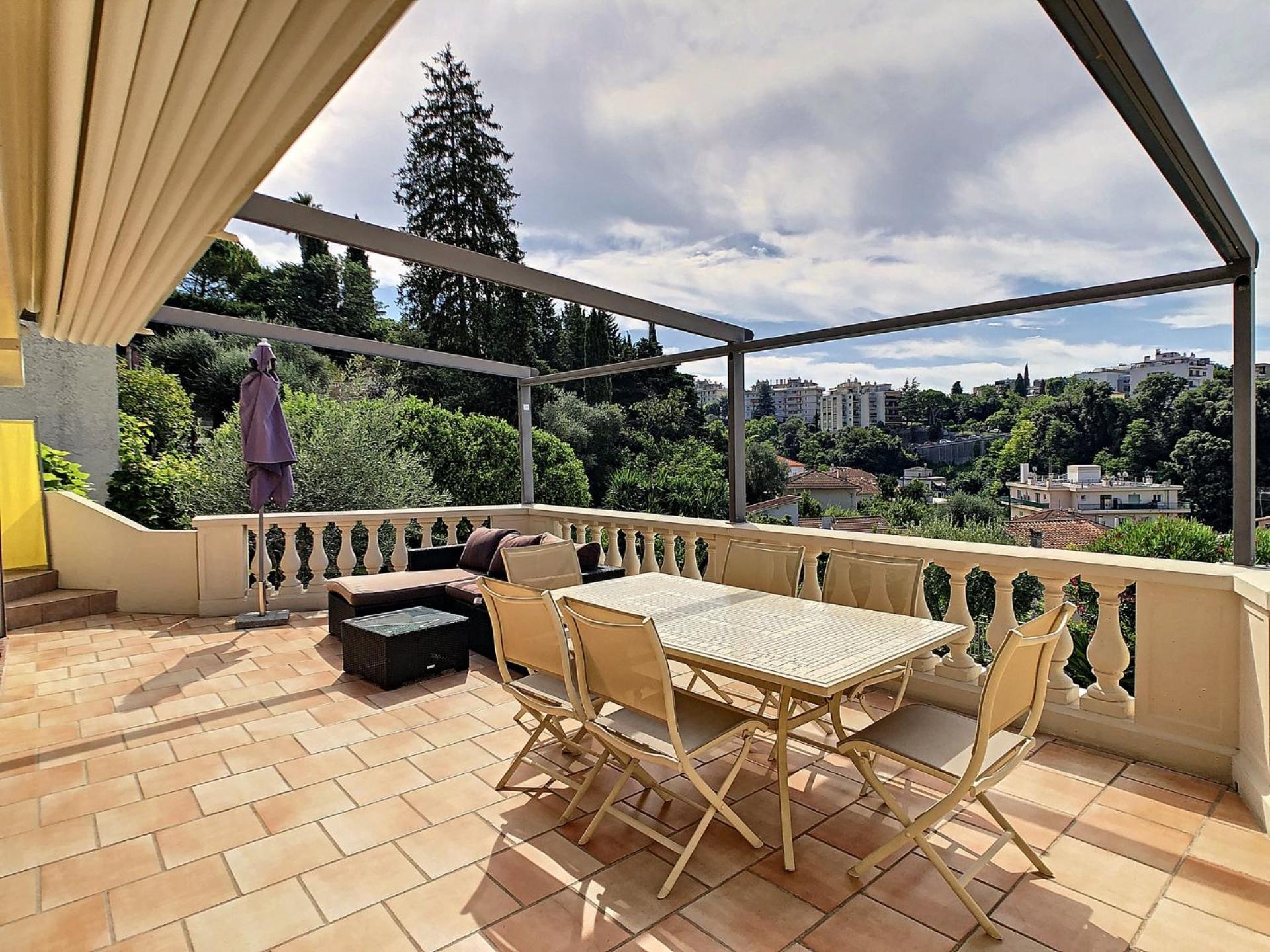 Villa Paradiso, Logement Avec Piscine, Nice Nord Bagian luar foto